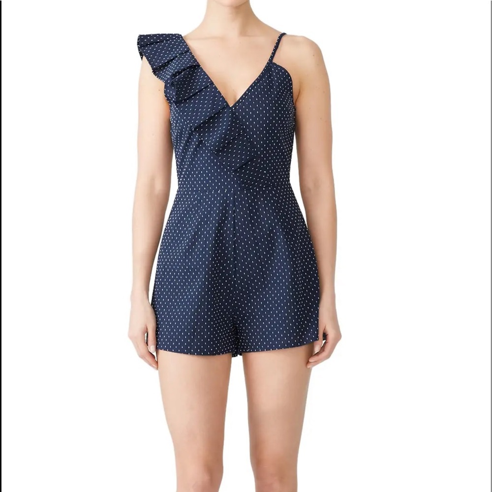 THE FIFTH LABEL Navy Village Romper